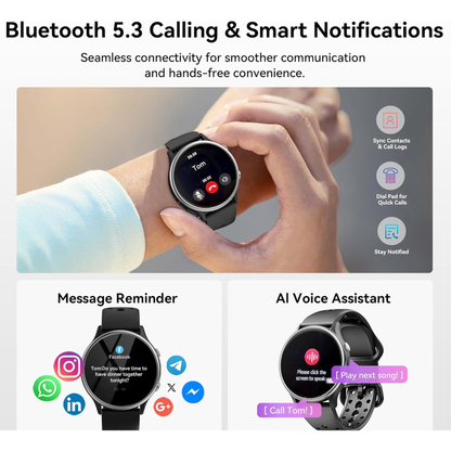 Reloj inteligente con Bluetooth y Wifi
